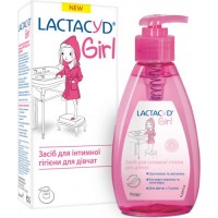 Гель для інтимної гігієни Lactacyd Girl з дозатором, 200 мл